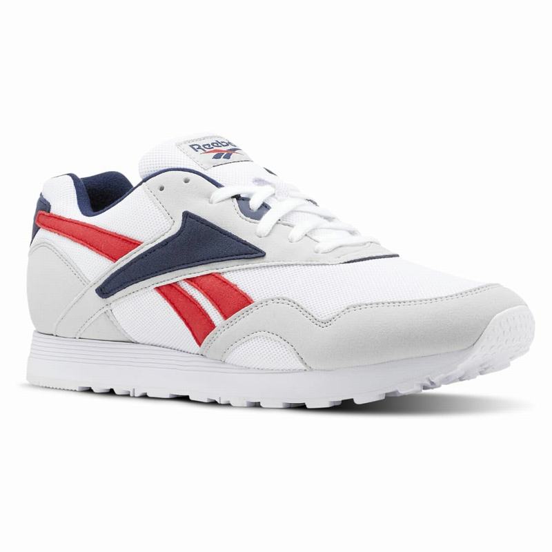 Reebok Rapide Mu Tenisky Damske - Siva/Biele/Námornícka Modrá/Červené XK2375ID